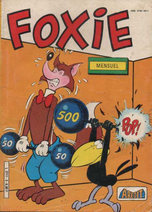 Une Couverture de la Srie Foxie 2